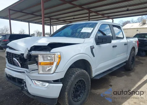 2022 Ford F-150 Xl z USA, uszkodzony, nr VIN 1FTEW1EP7NKD56814